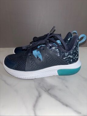 all in motion Kids Navy and Teal Athletic Sneakers